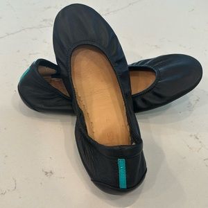 Tieks Black Ballet Flat Shoe